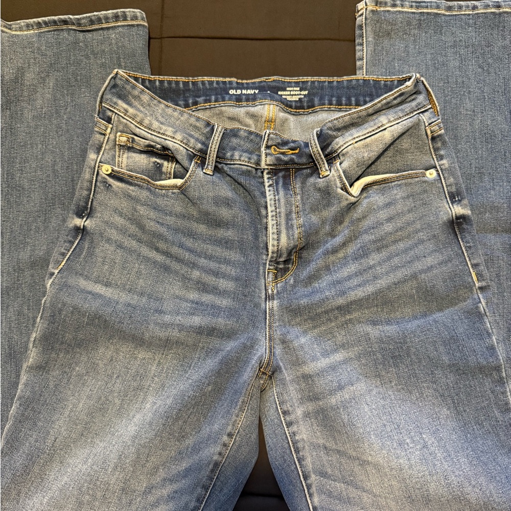 Old Navy Blue Boot Cut Jeans Classic Style